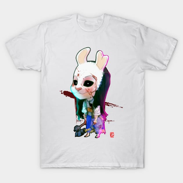 DBD CHIBI Killer Huntress T-Shirt by ArchiriUsagi